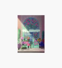 A lovely flower shop Art Board