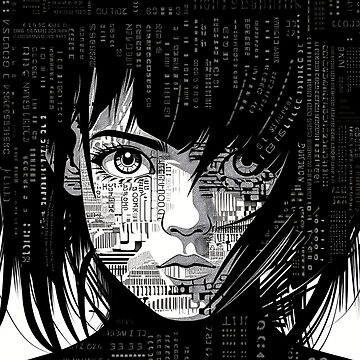 Artwork thumbnail, Cyberpunk Cute Anime Girl by BienThings