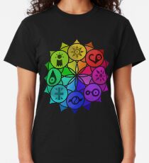 Digimon Crests Mandala Classic T-Shirt