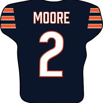 dj moore jersey white