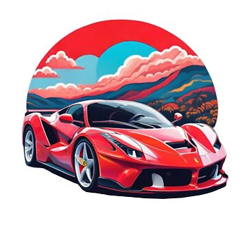 Ferrari LaFerrari Colors Poster