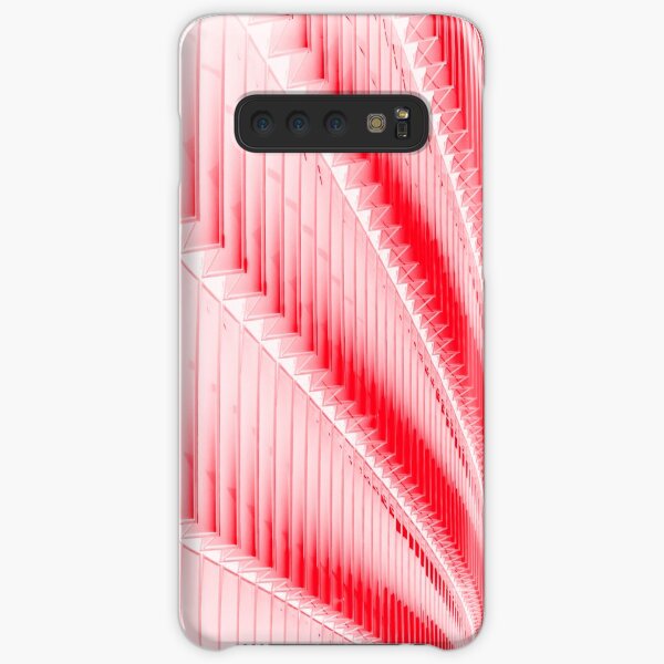 White and red design Samsung Galaxy Snap Case