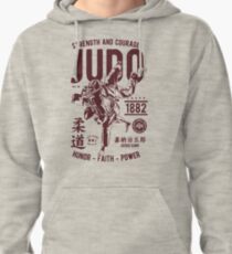 Sudadera con capucha FUERZA Y CORAJE JUDO 1882 HONOR - FEITH - POWER T-SHIRT