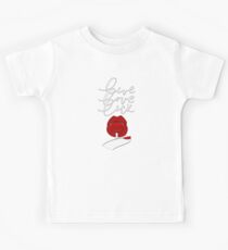 Camiseta para niños Vivir, amar, lamer