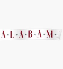 Alabama Stars Poster