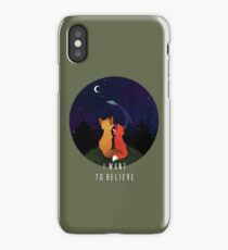 I Want To Believe iPhone Case