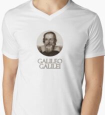 Great Minds in Science - Galileo Galilei Men's V-Neck T-Shirt
