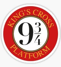 Platform 9 3/4 Sticker