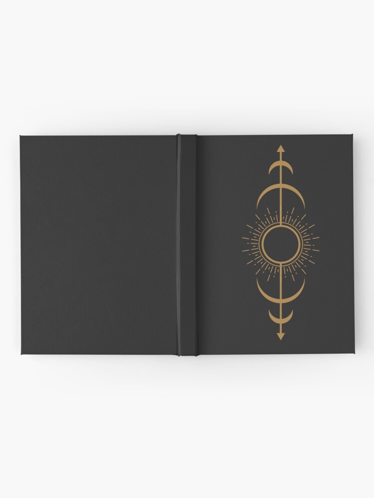 Alternate view of Lunar phrases Hardcover Journal