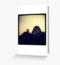 Little Winged Friend Greeting Card
