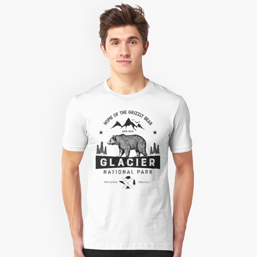 glacier park shirt