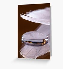 A Feather for Protection Greeting Card