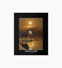 "Gratitude" Bald Eagle Art Board