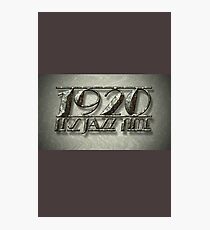 1920 It's Jazz Time! Photographic Print