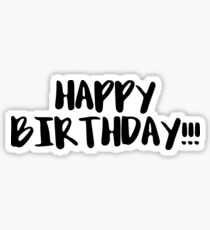 Happy Birthday!!! Sticker
