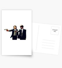 Vincent and Jules Pulp Fiction Postcards