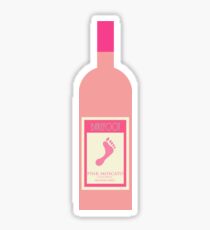 Barefoot Pink Moscato Sticker