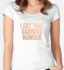 Gabrovo Humour Women's Fitted Scoop T-Shirt