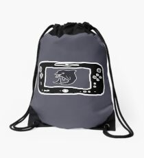 don't put a dolphin in a wii u Drawstring Bag