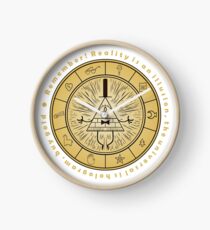 Bill Cipher Gravity Falls Clock