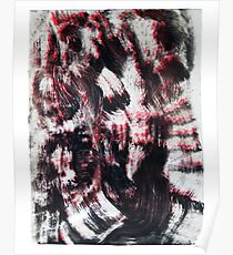 Swooshy Screen Print Poster