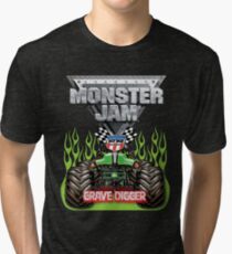 Monster truck Tri-blend T-Shirt