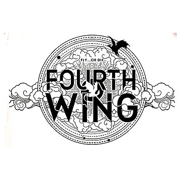 Fly or Die Fourth Wing Poster for Sale by ArtisticPen-art