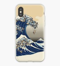 Vinilo o funda para iPhone La gran ola de Pugs Vanilla Sky