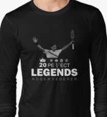 Perfect Legend Roger Federer 2018 Tennis Long Sleeve T-Shirt