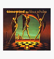 Klaus Schulze - Zeitwind Fotodruck