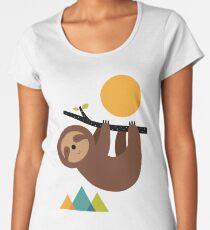 Keep Calm And Live Slow Women's Premium T-Shirt
