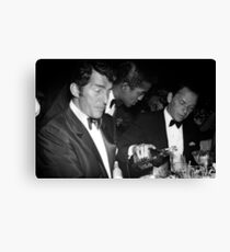 Frank Sinatra Drank American Whiskey His Way Canvas Print