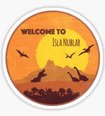 Welcome to Isla Nublar Sticker