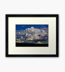 Over the hills and far away Framed Print