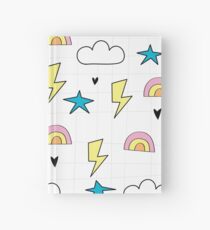 RAINBOWS AND LIGHTNING Hardcover Journal