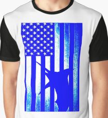US Blue Marlin Graphic T-Shirt