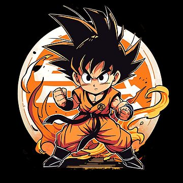 Dragon Ball Son Goku Art Board Print by NameYourWorld