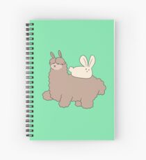 Cuaderno de espiral Fluffy Alpaca and Bunny