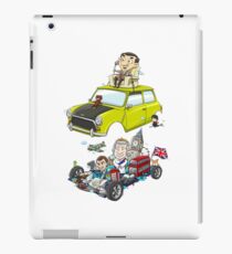 Cartoon UK Great Britain Car Culture iPad Case/Skin