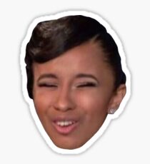 Cardi Meme Sticker