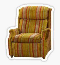 Martin Crane's chair. Sticker