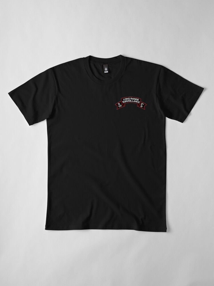 Alternate view of 5th ID LRSD Scroll Premium T-Shirt
