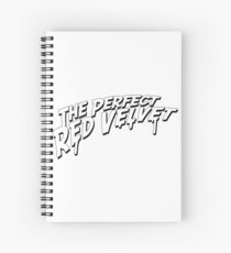The Perfect Red Velvet Spiral Notebook
