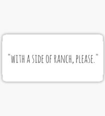 Ranch Dressing Sticker