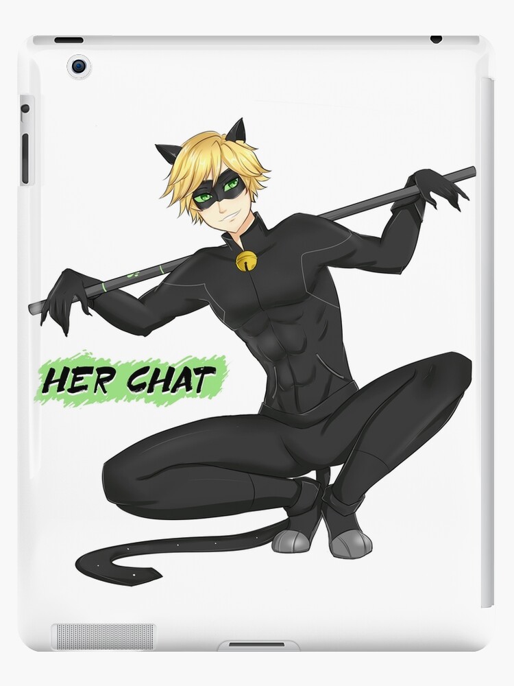 Her Chat Noir Miraculous Ladybug Couples Shirt Ipad Caseskin By Mik Kan