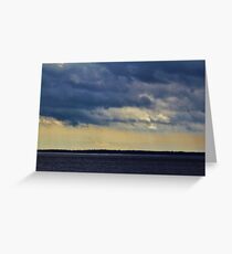 Rain Clouds Greeting Card