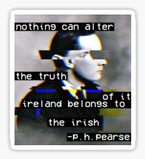 Aesthetic Pearse Quote Sticker