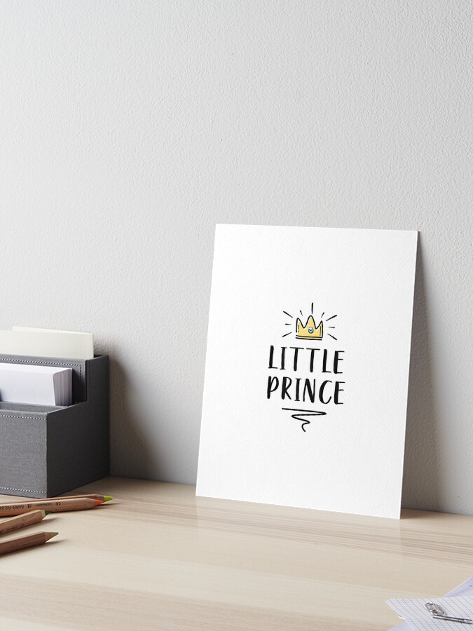 Little Prince Nursery Decor Boy Boy Decor Art Board Print By