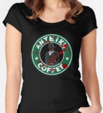 Camiseta entallada de cuello redondo Café Anteiku