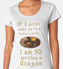 Fantasy Dragon Women's Premium T-Shirt